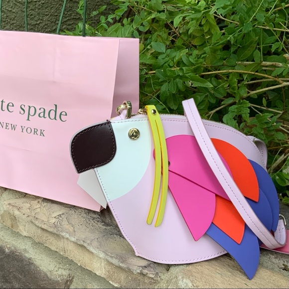 kate spade Handbags - Kate Spade ♠️ Novelty Leather parrot crossbody